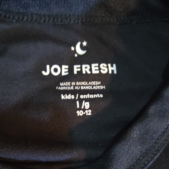 💥Buy2Get1Free💥Joe Fresh Kids Black Long Sleeve Shirt - Picture 2 of 3